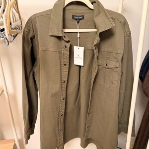 NWT Anine Bing Olive Green Utility Jacket
